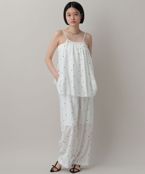 セール】ドットシシュウキャミ（キャミソール）｜A part by（アパート