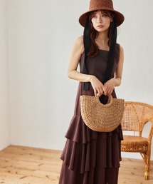 mysty woman | 楊柳ティアードワンピース 497425(ワンピース)