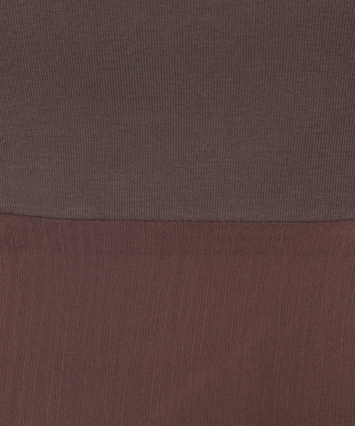 mysty woman(ミスティウーマン)の「楊柳ティアードワンピース 497425(ワンピース・レディース・アイボリー/ブラック/ブラウン・FREE)」の17枚目の写真