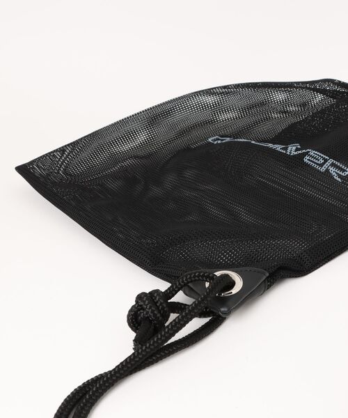 Quiksilver(クイックシルバー)の「EASY SUN SHOULDER/クイックシルバーメッシュナップサック(バックパック/リュック・メンズ・ブラック・FREE)」の6枚目の写真