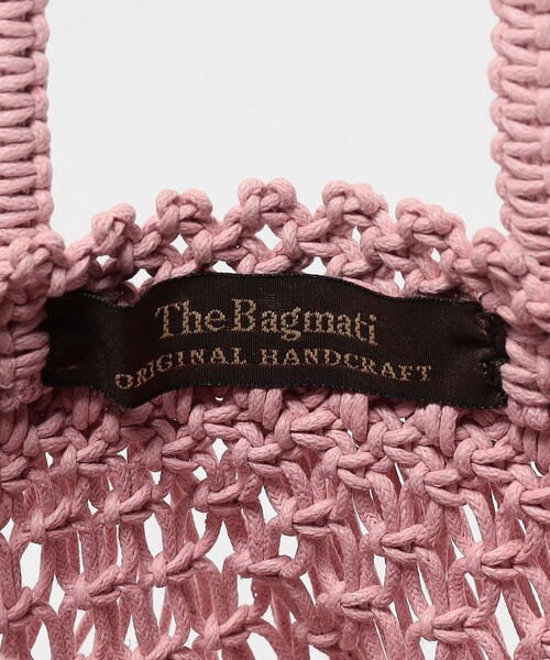 The Bagmati（ザバグマティ）の「＜The Bagmati＞フリンジ ショルダーバッグ＜ Select by EMMEL REFINES ＞（ショルダーバッグ・レディース・ナチュラル/ピンク・FREE）」の9枚目の写真