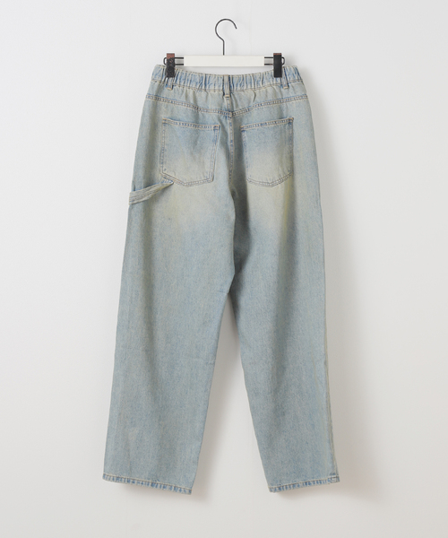 s/e/o(エスイーオー)の「【Geek Office / ギークオフィス】s/e/o / エスイーオー OVERSIZED DENIM EASY PANTS(デニムパンツ・レディース・ブルー系その他・SMALL)」の13枚目の写真