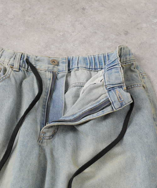 s/e/o(エスイーオー)の「【Geek Office / ギークオフィス】s/e/o / エスイーオー OVERSIZED DENIM EASY PANTS(デニムパンツ・レディース・ブルー系その他・SMALL)」の11枚目の写真