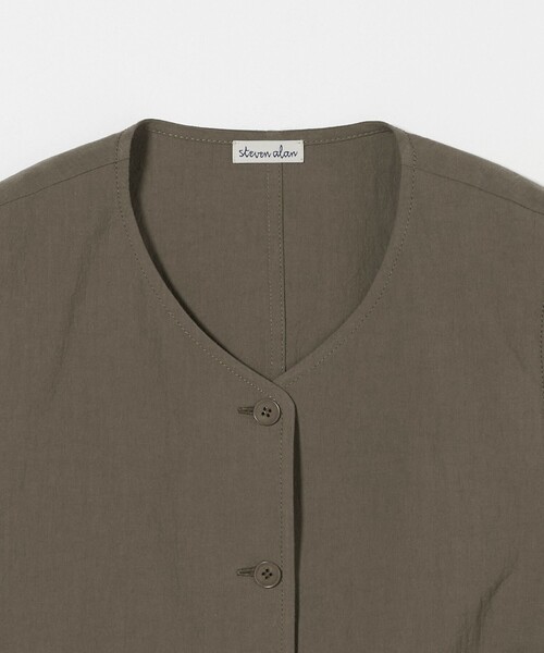Steven Alan(スティーブンアラン)の「<Steven Alan>コットン ベスト(ベスト・レディース・ネイビー/モカ・S/M)」の12枚目の写真
