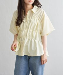 ブロードシャーリングシャツHS