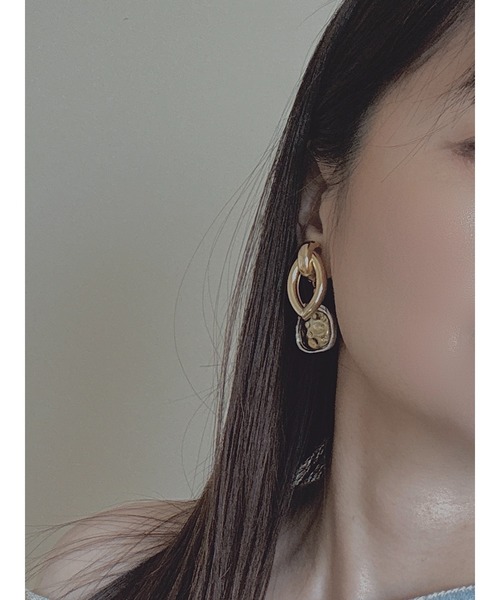 tone（トーン）の「【Agaro】No.457　ピアス見え　メタル　ミックス(MA)（イヤリング・レディース・その他1/その他2・FREE）」の2枚目の写真
