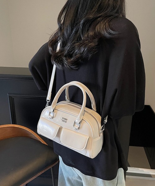 【Valextra】バージンウール＆レザー フェルト ハンドバッグ セール】2WAYショルダーバッグ&ハンドバック（ショルダーバッグ