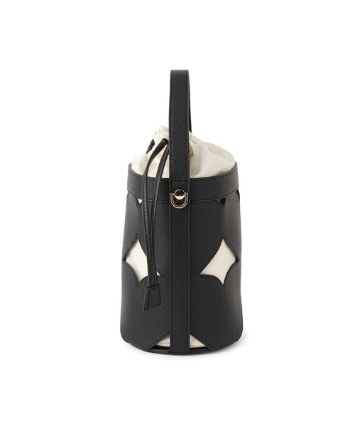 VIS（ビス）の「カットワーク2WAYバッグ（ハンドバッグ・レディース・ブラック/ホワイト系その他3/ブラウン系その他3・FREE）」の9枚目の写真