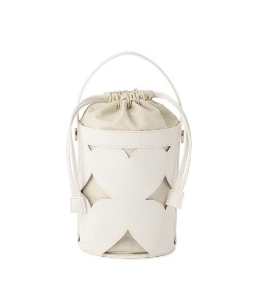 VIS（ビス）の「カットワーク2WAYバッグ（ハンドバッグ・レディース・ブラック/ホワイト系その他3/ブラウン系その他3・FREE）」の21枚目の写真