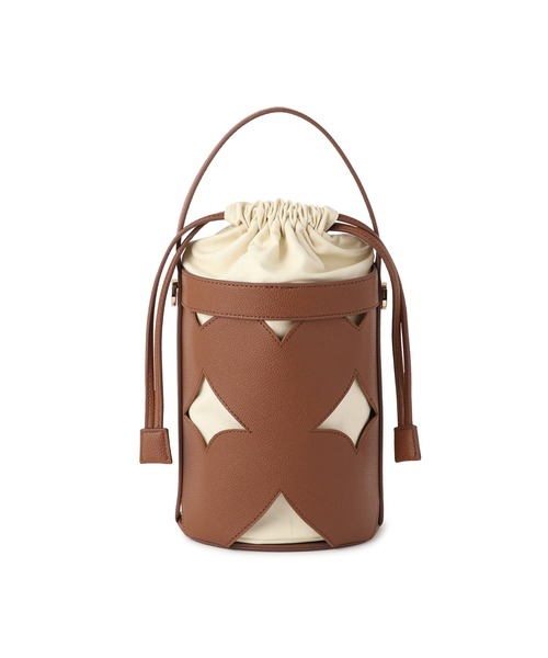 VIS（ビス）の「カットワーク2WAYバッグ（ハンドバッグ・レディース・ブラック/ホワイト系その他3/ブラウン系その他3・FREE）」の18枚目の写真