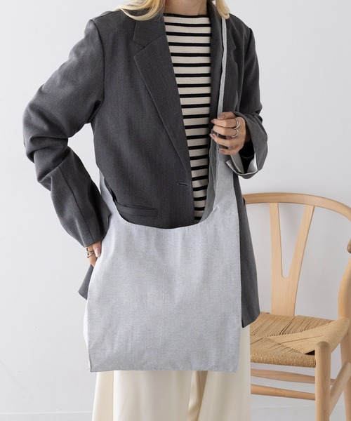 セール】【SETUP7】シャンブリック紐付マルシェバッグ TR-1356 TRW