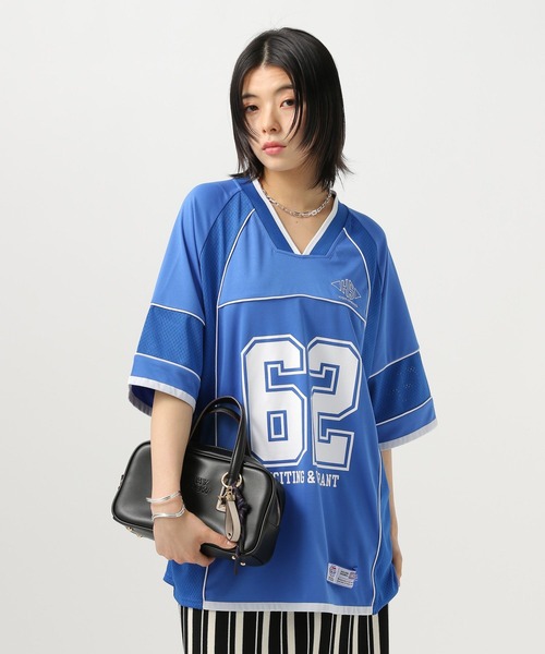 LABRAT ナンバリング mesh big T LABRAT ナンバリング mesh big T Round Pattern Extra Big T