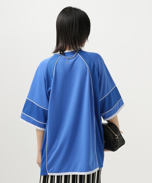 LABRAT ナンバリング mesh big T LABRAT ナンバリング mesh big T Round Pattern Extra Big T