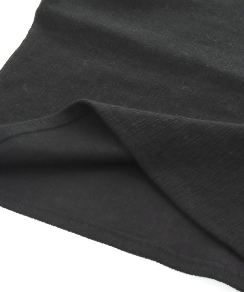 anap mimpi(アナップミンピ)の「カット ジャガード 前後2WAY カシュクール 半袖 トップス(Tシャツ/カットソー・レディース・キナリ/モカ/ブラック・FREE)」の22枚目の写真