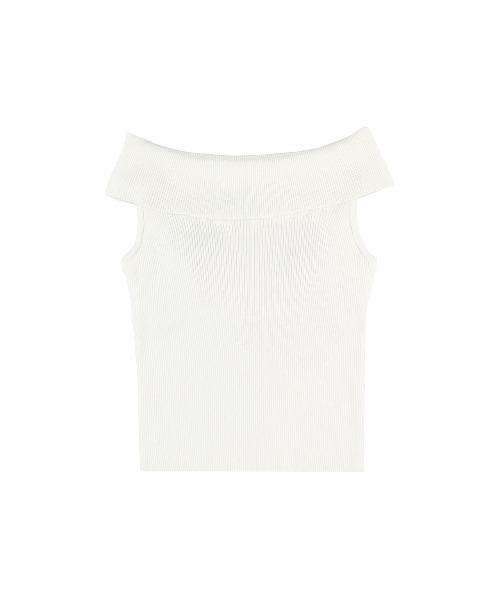 セール】Off The Shoulder Knit Top /オフショルニットトップス