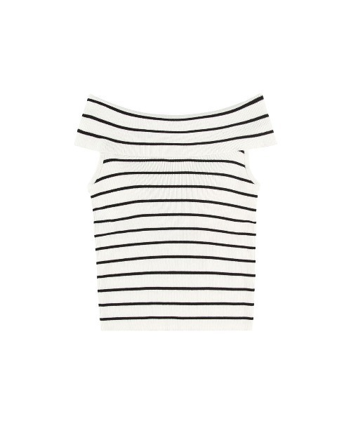 アリシアスタン　オフショル セール】Off The Shoulder Knit Top /オフショルニットトップス