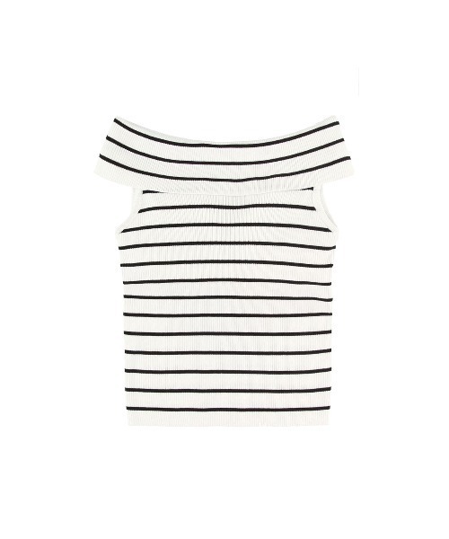 セール】Off The Shoulder Knit Top /オフショルニットトップス