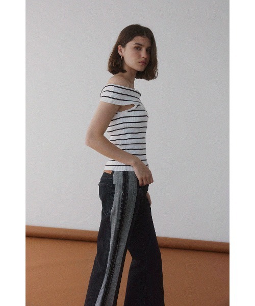 アリシアスタン　Off The Shoulder Knit Top Off The Shoulder Knit Top | ALEXIA STAM