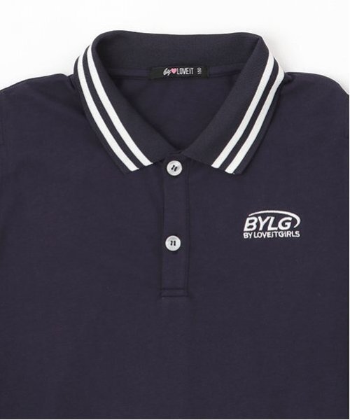 by LOVEiT（バイラビット）の「ポロワンピース（ワンピース・キッズ・ネイビー/ピンク・140cm/150cm/160cm/120cm/130cm）」の11枚目の写真
