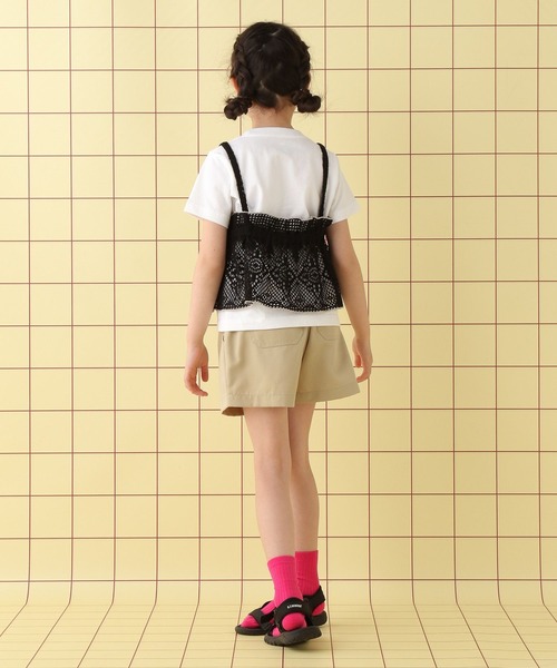 LEPSIM(レプシィム)の「【KIDS】配色ビスチェ 497069(その他トップス・キッズ・ブラック/オフホワイト・120/140)」の6枚目の写真