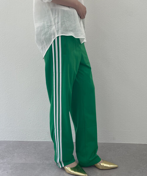 adidas ファイヤーバード　トラックパンツ　ダークグリーンS HL9345 楽天市場】【SALE】ADIDAS FIREBIRD TRACK PANTS-MINERAL GREEN