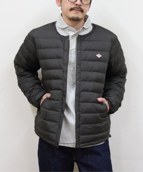 DANTON/ダントン インナーダウンクルーネックジャケット INNER