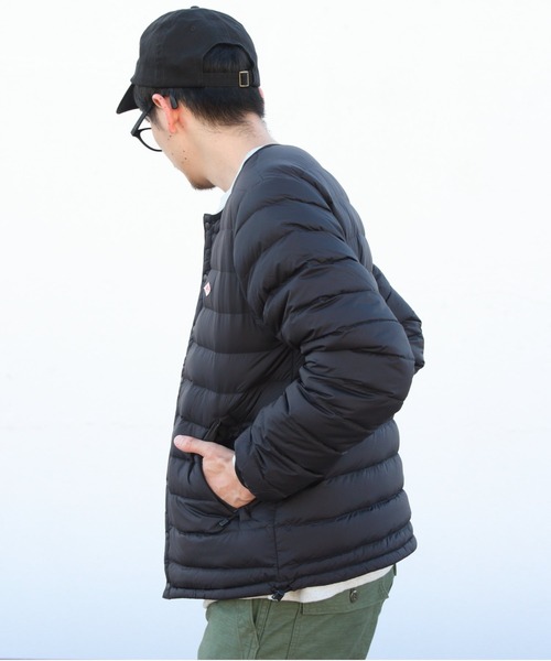 DANTON(ダントン)の「DANTON/ダントン インナーダウンクルーネックジャケット INNER DOWN CREWNECK JACKET DT-A0025 RRT(メンズ)(ダウンジャケット/コート・メンズ・ダークグレー/ブラック・L/M/S)」の9枚目の写真