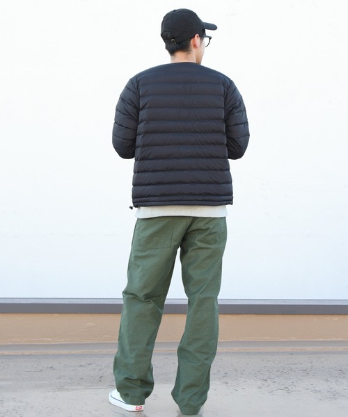 DANTON(ダントン)の「DANTON/ダントン インナーダウンクルーネックジャケット INNER DOWN CREWNECK JACKET DT-A0025 RRT(メンズ)(ダウンジャケット/コート・メンズ・ダークグレー/ブラック・L/M/S)」の13枚目の写真