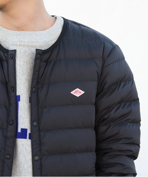 DANTON/ダントン インナーダウンクルーネックジャケット INNER