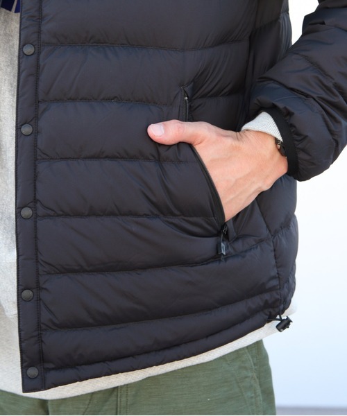 DANTON(ダントン)の「DANTON/ダントン インナーダウンクルーネックジャケット INNER DOWN CREWNECK JACKET DT-A0025 RRT(メンズ)(ダウンジャケット/コート・メンズ・ダークグレー/ブラック・L/M/S)」の8枚目の写真