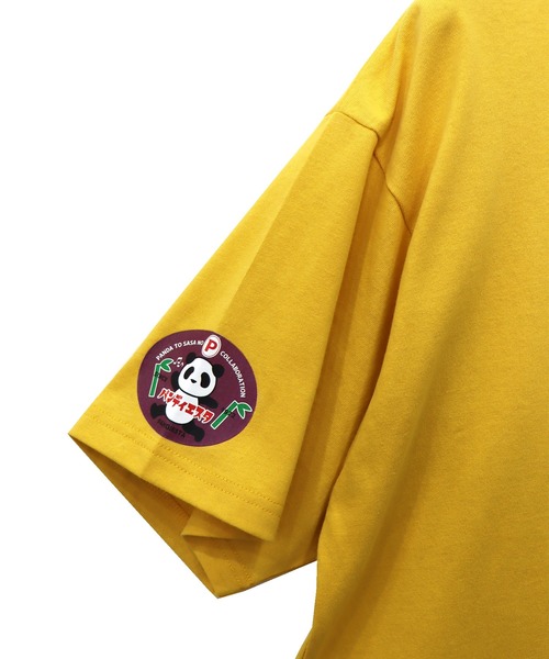 PANDIESTA（パンディエスタ）の「ごちそうパンダポケットTシャツ(M2)（Tシャツ/カットソー・メンズ・ブラック/ホワイト/マスタード・XXL/XL/L/M）」の6枚目の写真