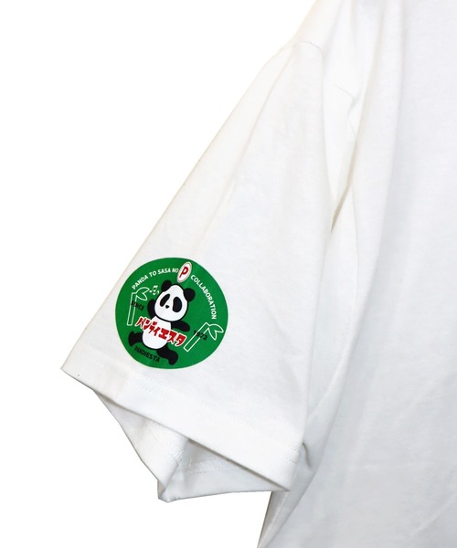 PANDIESTA（パンディエスタ）の「ごちそうパンダポケットTシャツ(M2)（Tシャツ/カットソー・メンズ・ブラック/ホワイト/マスタード・XXL/XL/L/M）」の12枚目の写真