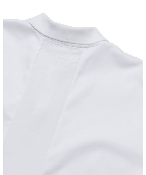 SOPHNET.(ソフネット)の「SUPIMA COTTON S/S POLO SHIRT(ポロシャツ・メンズ・ホワイト/ブラック/A/B・1/2/4/3/5)」の19枚目の写真