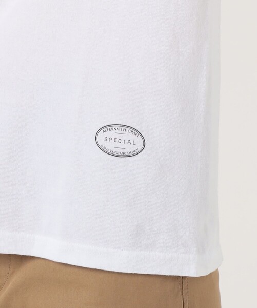 TANGTANG(タンタン)の「TANGTANG GUESS WHO3 Tシャツ(Tシャツ/カットソー・レディース・ホワイト・S)」の5枚目の写真