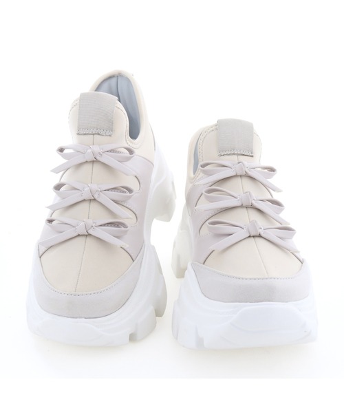 byあしながおじさん(バイアシナガオジサン)の「HANDSFREE|厚底バレエスリッポン 8490117(スニーカー・レディース・ネイビー/ブラック/アイボリー・22.5cm/23cm/23.5cm/24cm/24.5cm)」の7枚目の写真