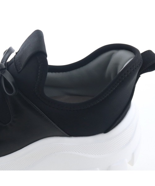 byあしながおじさん(バイアシナガオジサン)の「HANDSFREE|厚底バレエスリッポン 8490117(スニーカー・レディース・ネイビー/ブラック/アイボリー・22.5cm/23cm/23.5cm/24cm/24.5cm)」の11枚目の写真