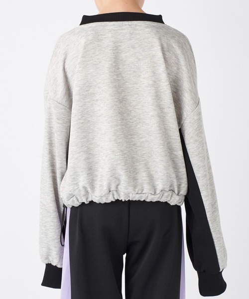 FILA（フィラ）の「ショート丈切替スウェット（スウェット・キッズ・杢グレー/ブラック・150/160/130/140/170）」の20枚目の写真