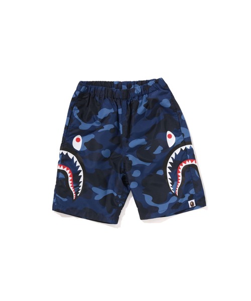 COLOR CAMO SIDE SHARK BEACH SHORTS（その他パンツ）｜A BATHING APE