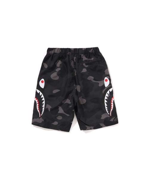 COLOR CAMO SIDE SHARK BEACH SHORTS（その他パンツ）｜A BATHING APE