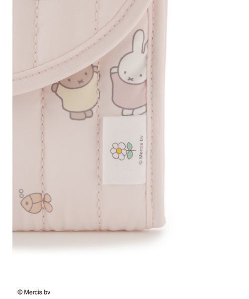 Miffy( ミッフィー)の「【Dick Bruna】キルティング総柄母子手帳ケースM(母子手帳ケース・レディース・ピンク/グレー・M)」の6枚目の写真