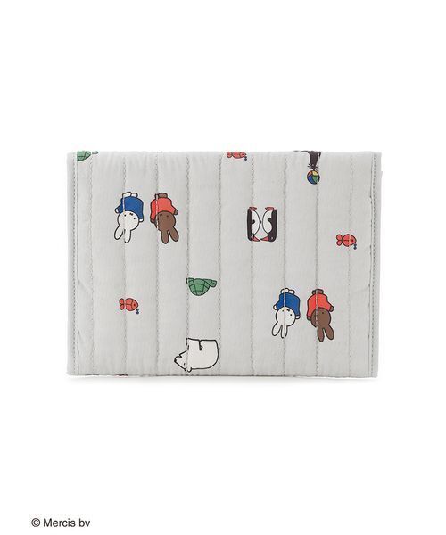 Miffy( ミッフィー)の「【Dick Bruna】キルティング総柄母子手帳ケースM(母子手帳ケース・レディース・ピンク/グレー・M)」の11枚目の写真