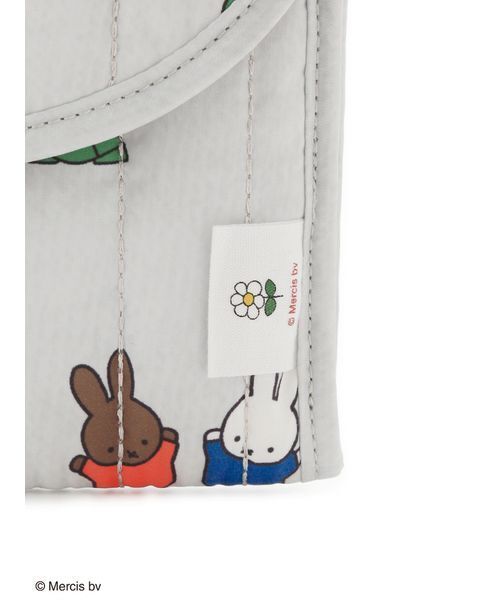 Miffy( ミッフィー)の「【Dick Bruna】キルティング総柄母子手帳ケースM(母子手帳ケース・レディース・ピンク/グレー・M)」の12枚目の写真