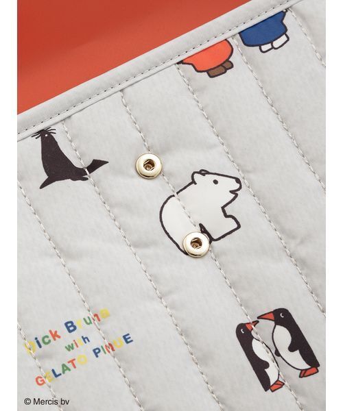 Miffy( ミッフィー)の「【Dick Bruna】キルティング総柄母子手帳ケースM(母子手帳ケース・レディース・ピンク/グレー・M)」の13枚目の写真