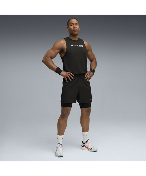 PUMA × HYROX コラボ ランニングショーツ US Mサイズ PUMA公式】メンズ トレーニング PUMA x HYROX 2IN1 トレイン