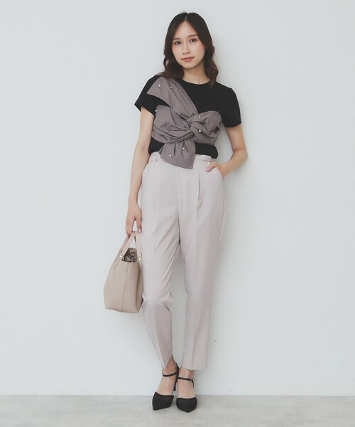 ドッキングパールT バックパールドッキングニット｜JENNE(ジェンヌ