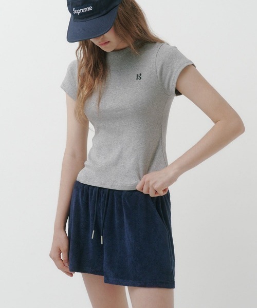 BEIDELLI（ベイデリー）の「[MADE] エルロレタリングベーシック半袖Tシャツ（Tシャツ/カットソー・レディース・ホワイト/ブラック/グレー・FREE）」の11枚目の写真