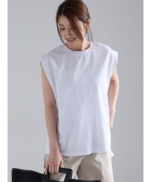 La boutique BonBon ノースリーブ チュニック 38 La boutique BonBon｜【人気スタッフmiki監修】ジップ2WAYニット