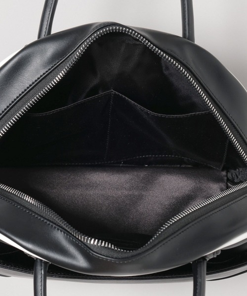 JEANASIS（ジーナシス）の「ミニロゴボウリングBAG/579610（ショルダーバッグ・レディース・ブラック/ホワイト/グリーン・FREE）」の14枚目の写真