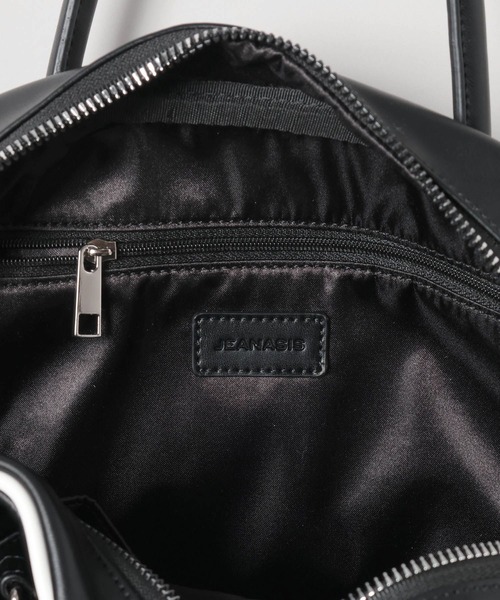 JEANASIS（ジーナシス）の「ミニロゴボウリングBAG/579610（ショルダーバッグ・レディース・ブラック/ホワイト/グリーン・FREE）」の15枚目の写真