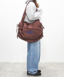 EARTH MADE（アースメイド）の「SIDE GATHER MIX SHOULDER（ショルダーバッグ）」